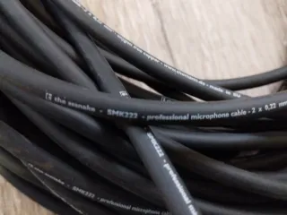 Cable para instrumento musical negro