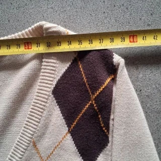 Chaqueta de punto con rombos mujer Stradivarius