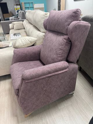 Butaca Reclinable Tela Alta Calidad