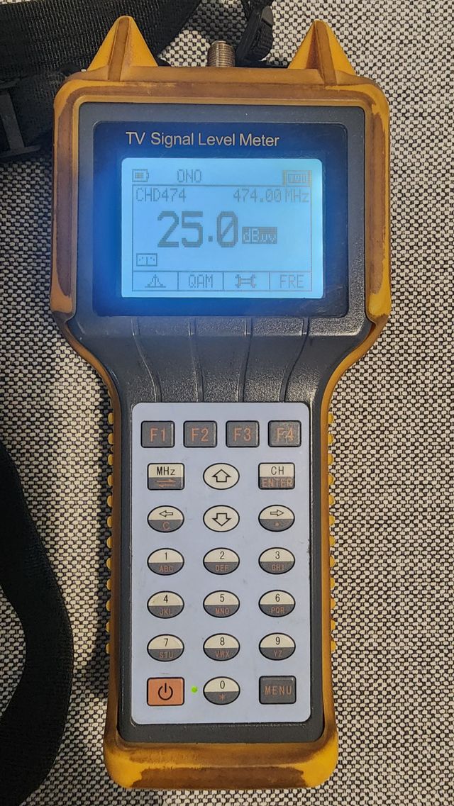 Medidor Señal TV (TV Signal Level Meter)