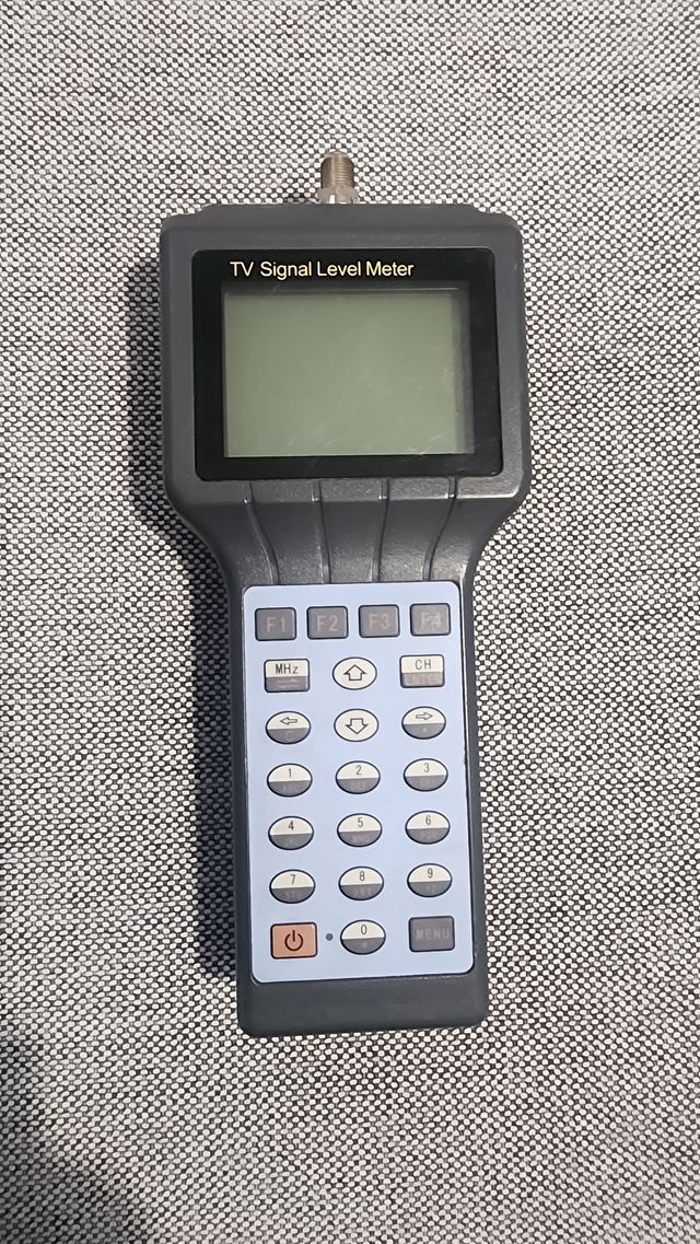 Medidor Señal TV (TV Signal Level Meter)