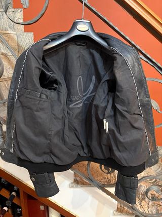 giubbino vera Pelle Invecchiata naturale vintage