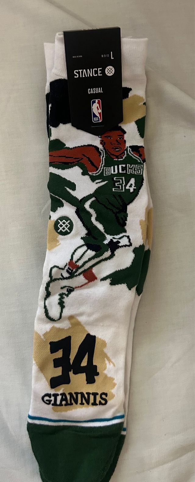 Calzini Stance NBA Giannis Antetokounmpo