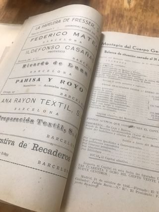 Revista antigua de ténico  policia de 1946