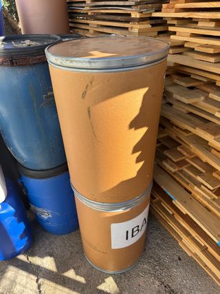 pack 2 bidones de cartón 80L con cierre