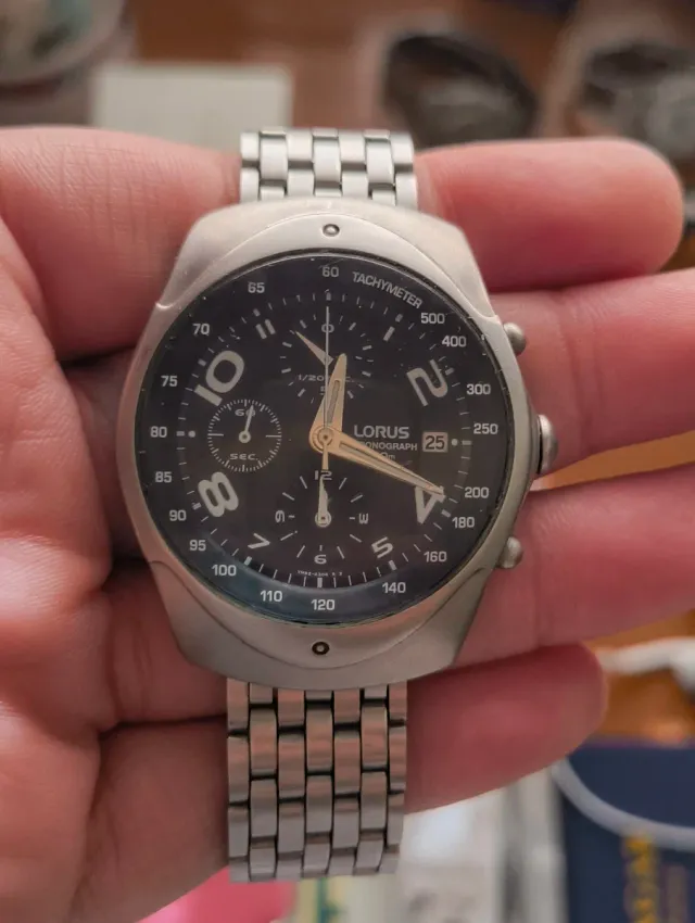 Reloj Lorus Cronógrafo Acero