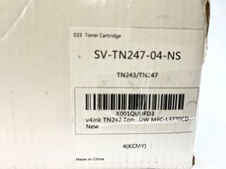 Pack de tóner v4ink TN243 TN247 compatible Brother