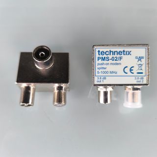 2 divisores TV DTG y Technetix