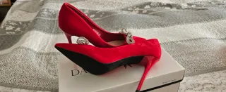 Zapatos de tacón azules  talla 38