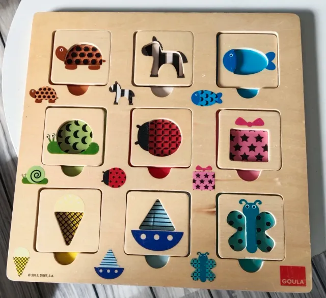 Puzzle de madera Goula