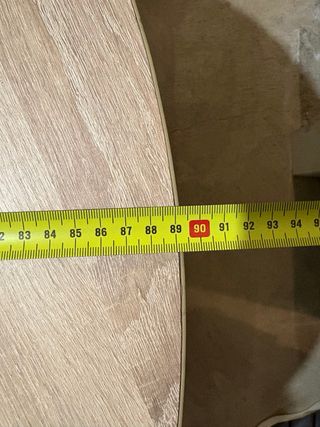 Tavolo rotondo pieghevole in legno