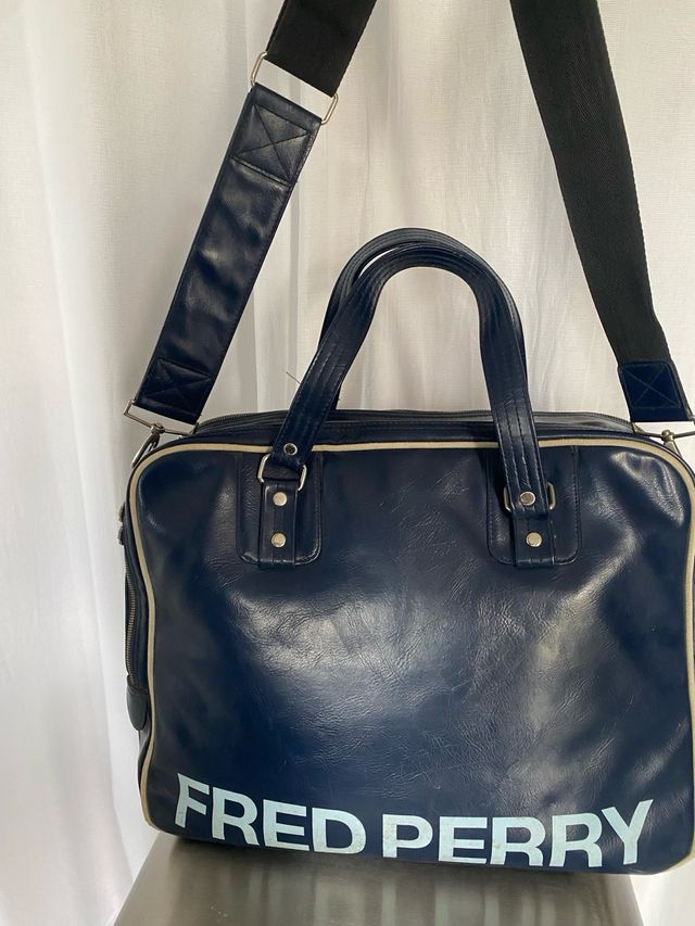 Bolso Fred Perry Azul Marino