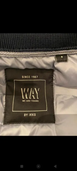 Chaqueta bomber acolchada marca IKKS