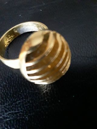 Anillo Vintage Uncas Manufacturing Verde