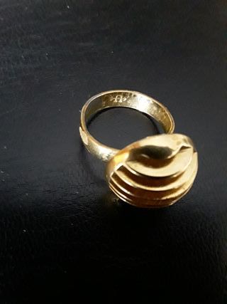 Anillo Vintage Uncas Manufacturing Verde