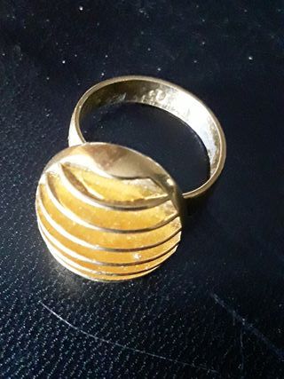 Anillo Vintage Uncas Manufacturing Verde