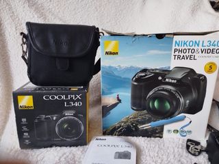 Cámara Nikon Coolpix L340 Negra
