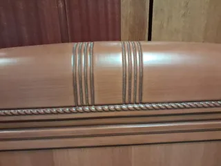 Cabecero de cama de madera