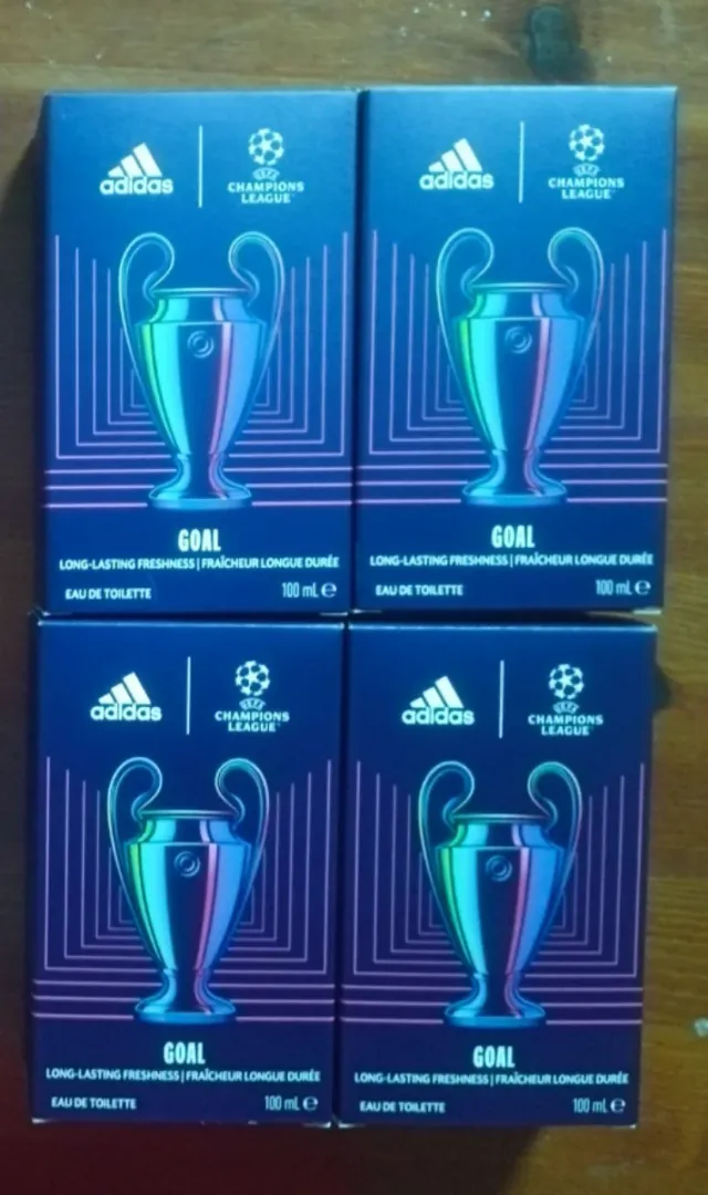 Lote 8 colonias Adidas Champions League 100ml