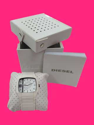RELOJ PULSERA ANALOGICO DIESEL DZ1321 CORREA CAUCH