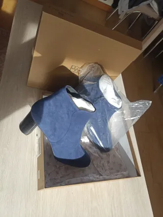 Botines Gloria Ortiz Talla 40 Azul