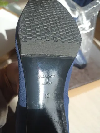 Botines Gloria Ortiz Talla 40 Azul