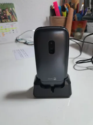 Teléfono Doro 6030 Gris para Mayores