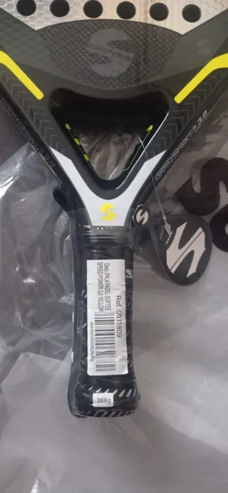 Pala de pádel Softee más mochila