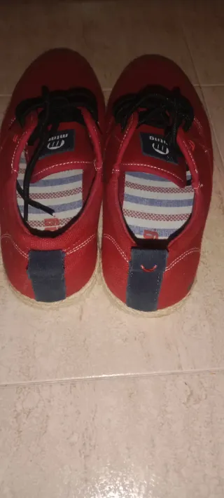 Zapatos Mustang Hombre Rojos