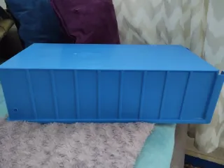 Organizzatore cassetti blu per garage o officina