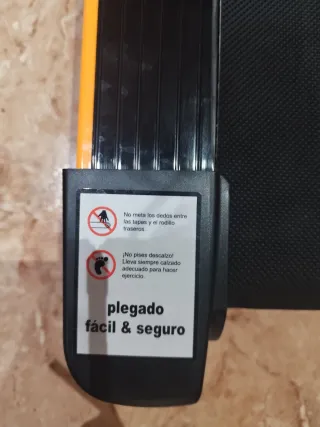 Cinta de correr plegable