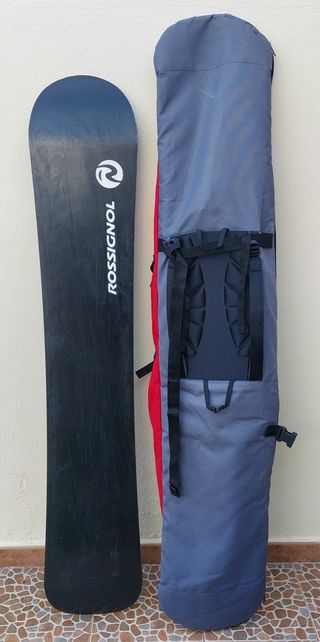 Tabla Snowboard y Funda Quechua