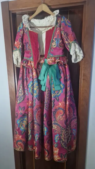 Traje de Fallera 10-13 años con cuerpo interior