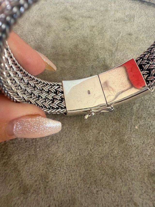 Pulsera Plata 925 Tejida