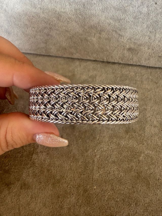 Pulsera Plata 925 Tejida