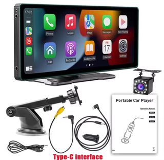 Pantalla Coche + Cámara Trasera