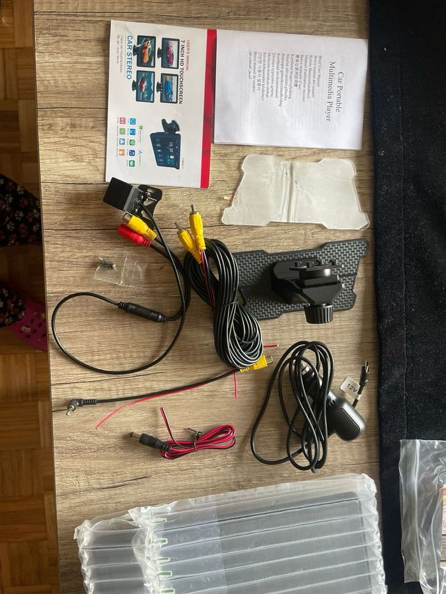 Pantalla Coche + Cámara Trasera