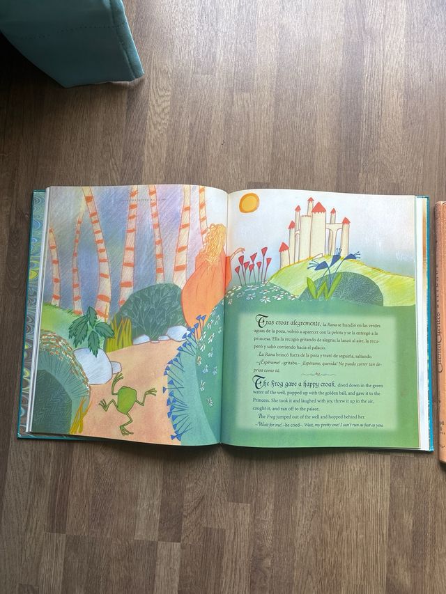 Cuenta cuentos bilingües: Peter Pan ; La gallin...