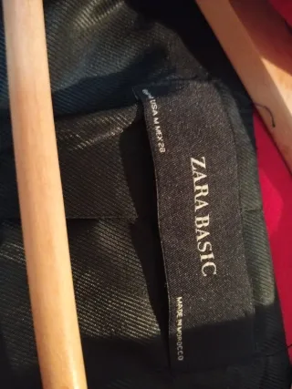 Chaqueta ZARA Roja Talla M