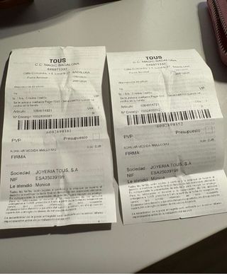 Anillo Tous Plata Piedra Lila Talla 12