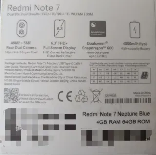 2 Redmi Note 7 (1 Funciona, 1 Piezas)
