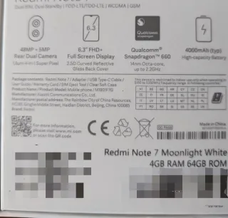 2 Redmi Note 7 (1 Funciona, 1 Piezas)