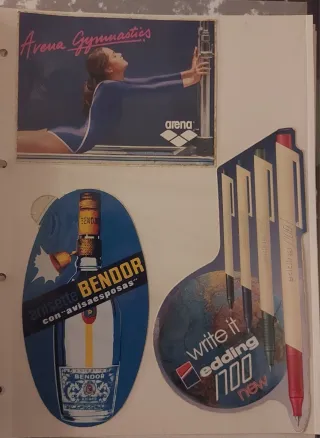 Pegatinas antiguas alimentación y hogar