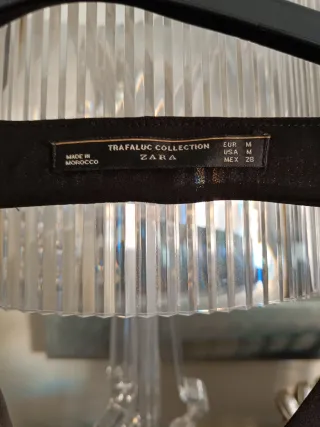 Camisa Zara Flamenca Negra