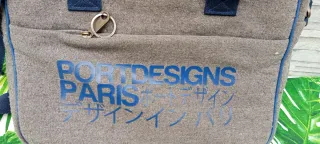 Bolso Portátil PORT DESIGNS Gris y Azul