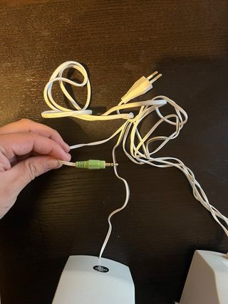 Altoparlanti PC Nero e Argento