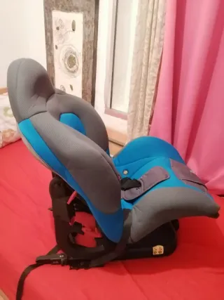 Silla de coche para niños azul