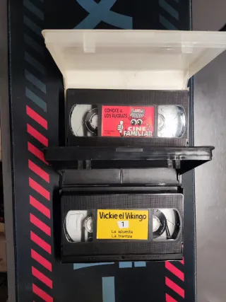 Lote 4 VHS Dibujos Animados Infantiles