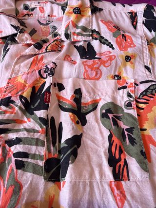 Camisa Levi's Estampada Pájaros
