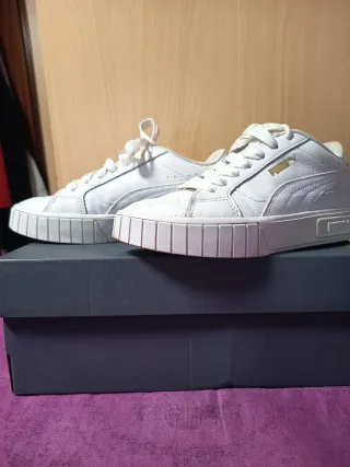 Zapatillas Puma Mujer Blancas